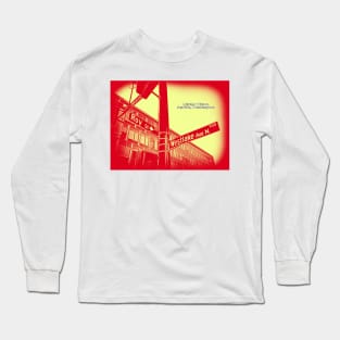 Roy Street & Westlake Avenue North CHERRY CREME, Seattle, WA by Mistah Wilson Long Sleeve T-Shirt